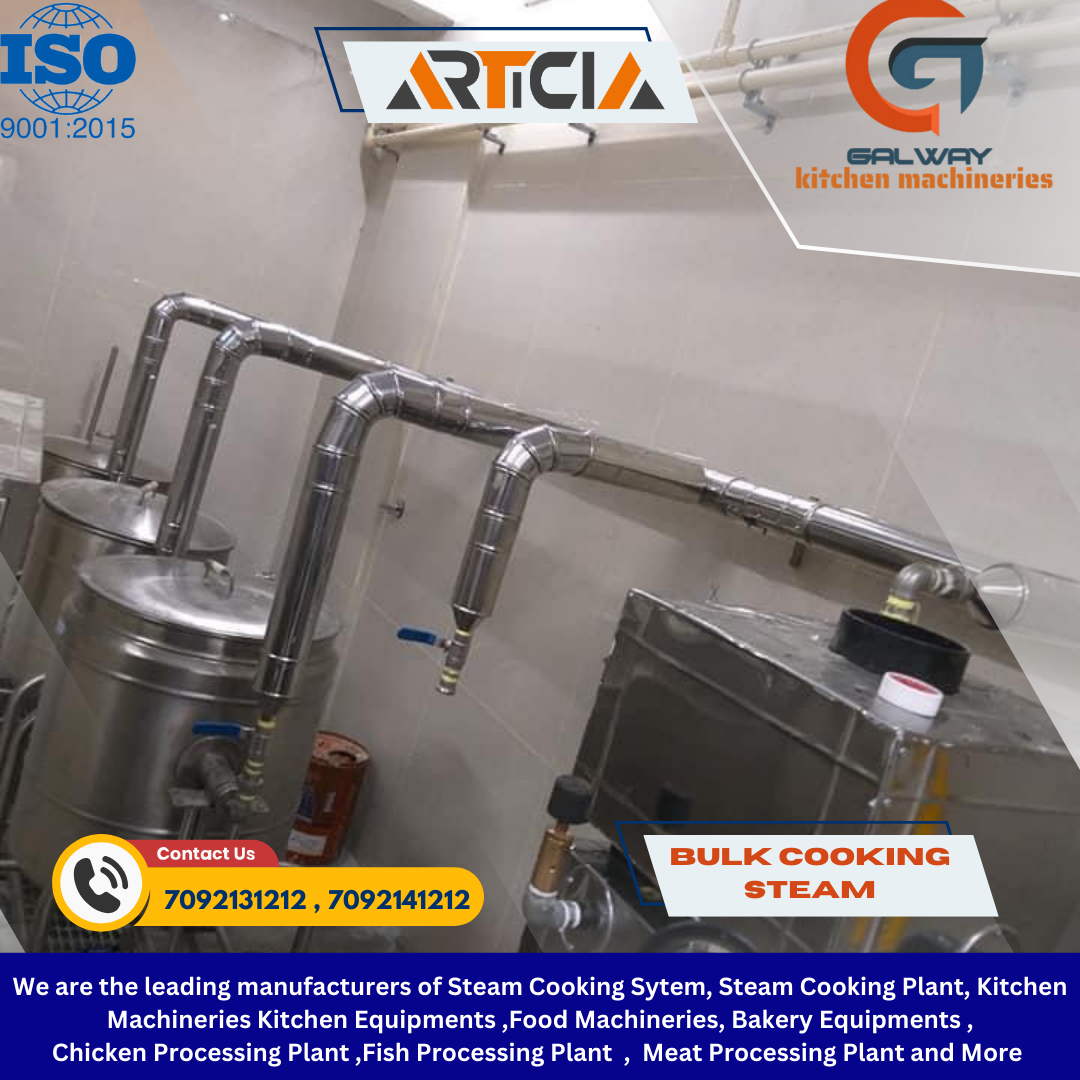 STEAM COOKING PLANT MANUFACTURER IN INDIA